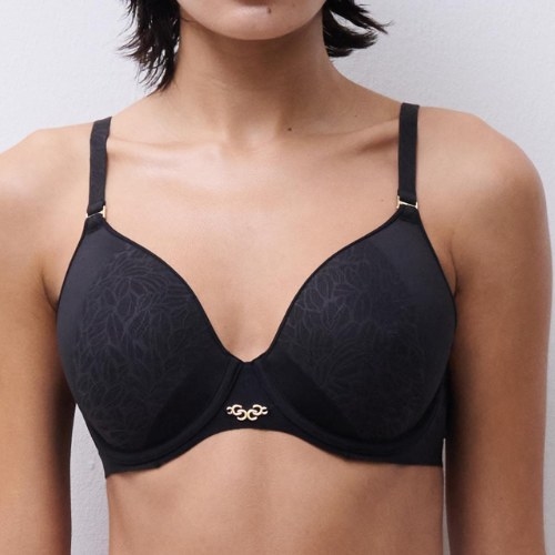 Chantelle Pure Lace zwart voorgevormde bh