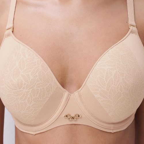 Chantelle Pure Lace beige voorgevormde bh