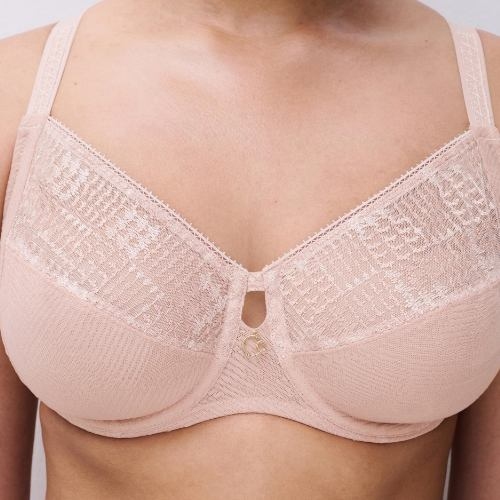 Chantelle Intrique roze niet voorgevormde bh