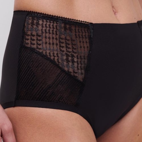 Chantelle Intrique zwart high brief