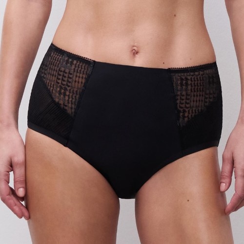Chantelle Intrique zwart high brief