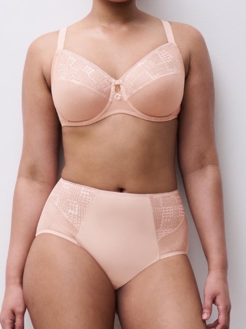Chantelle Intrique roze high brief