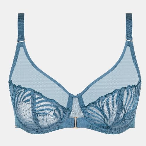 Chantelle Legend jeans blauw niet voorgevormde bh