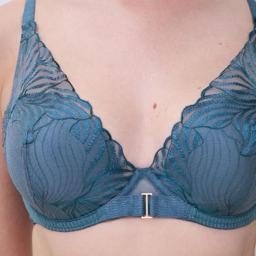 Chantelle Legend jeans blauw push up bh