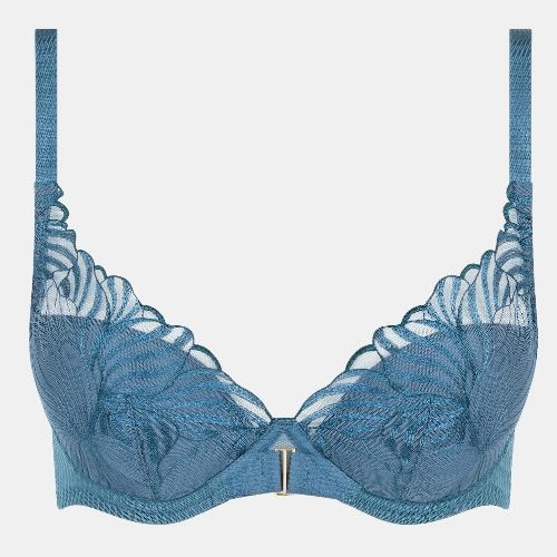 Chantelle Legend jeans blauw push up bh