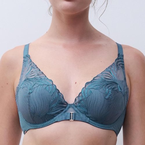 Chantelle Legend jeans blauw push up bh