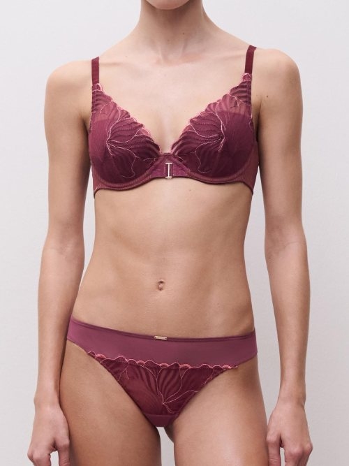 Chantelle Legend bordeaux voorgevormde bh