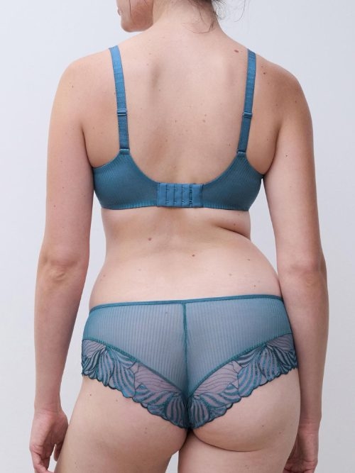 Chantelle Legend jeans blauw voorgevormde bh