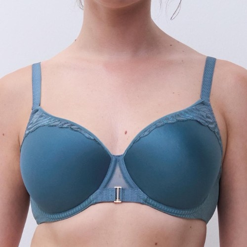 Chantelle Legend jeans blauw voorgevormde bh