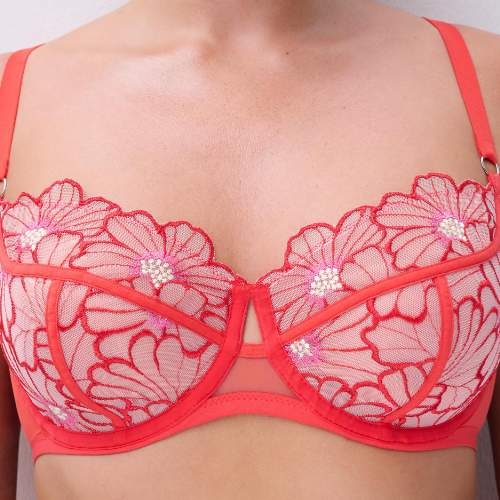 Chantelle Lush rood niet voorgevormde bh