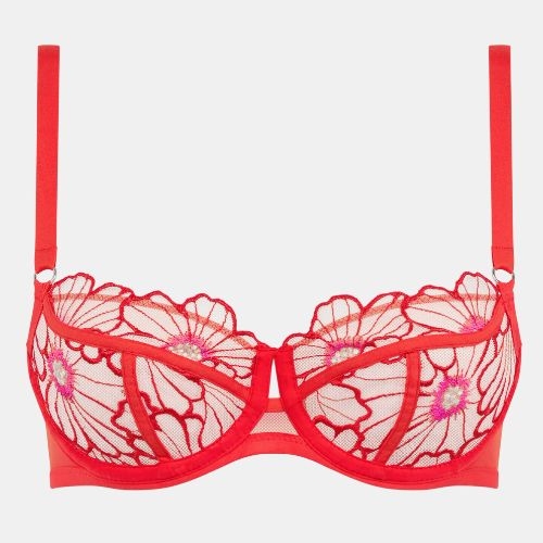 Chantelle Lush rood niet voorgevormde bh