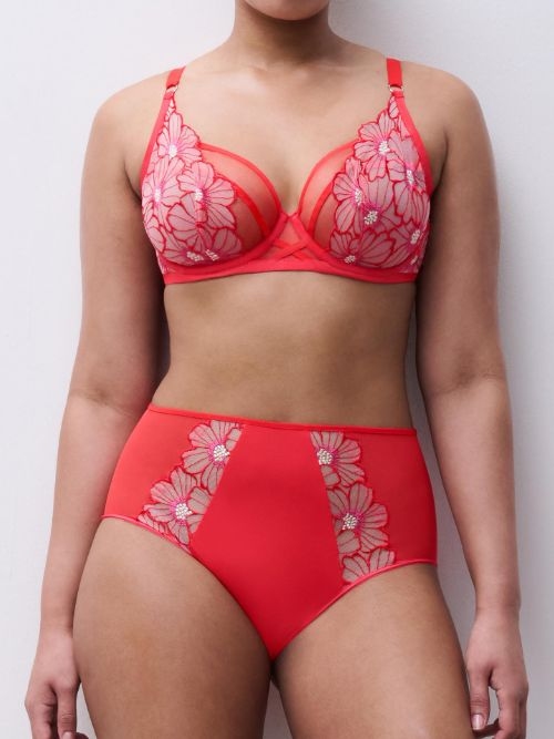 Chantelle Lush rood high brief