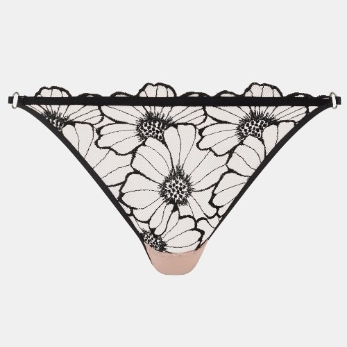 Chantelle Lush zwart/roze string