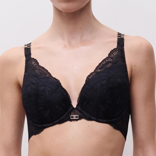 Chantelle Muse zwart push up bh