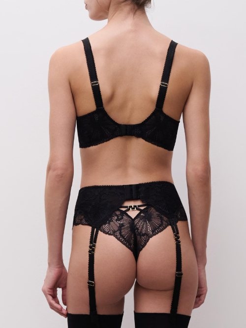 Chantelle Muse zwart jarretelle
