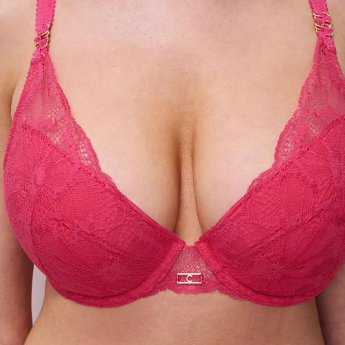 Chantelle Muse roze push up bh