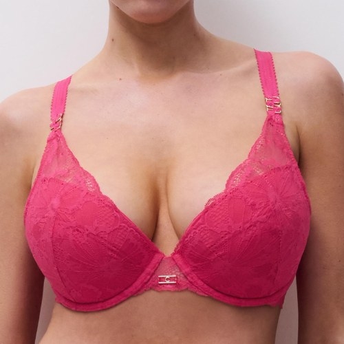 Chantelle Muse roze push up bh