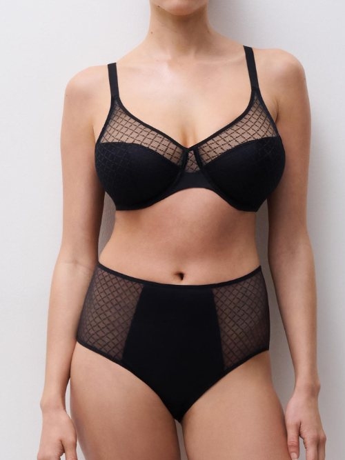 Chantelle Norah Chic zwart niet voorgevormde bh