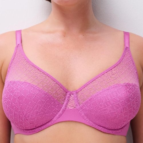 Chantelle Norah Chic fuchsia niet voorgevormde bh