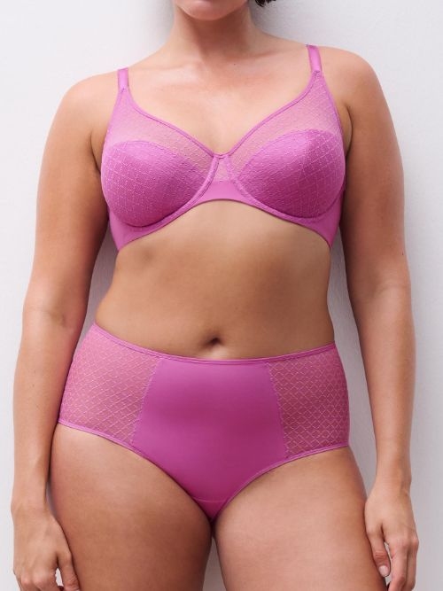 Chantelle Norah Chic fuchsia niet voorgevormde bh