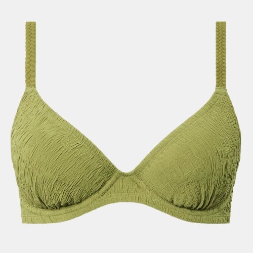 Femilet Badmode Catania olijf groen soft-cup bikinitop