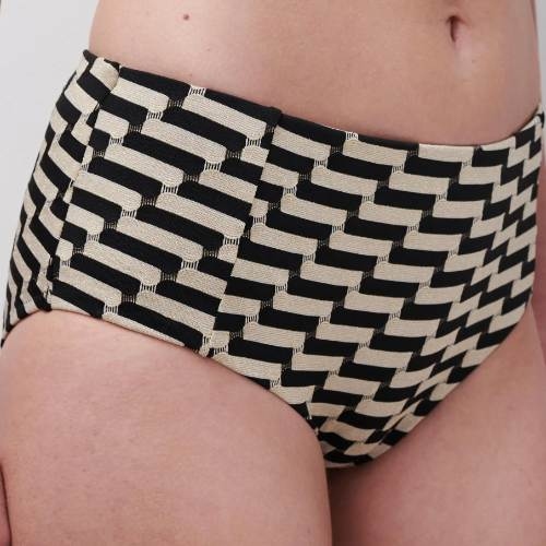 Femilet Badmode Santosa zwart/goud bikini broekje