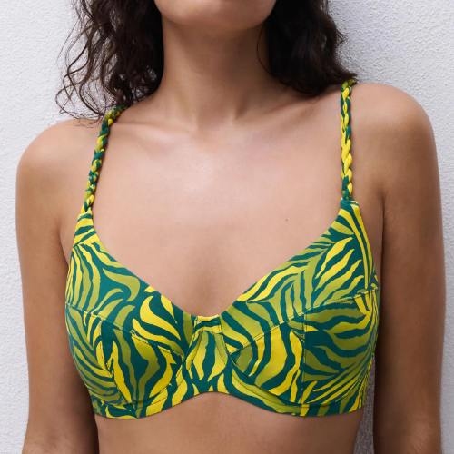 Femilet Badmode Tidra geel soft-cup bikinitop