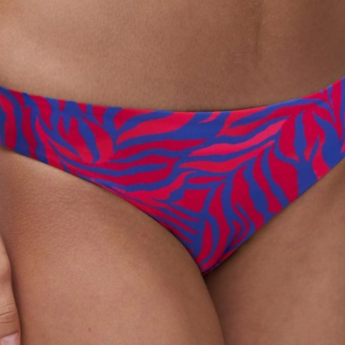 Femilet Badmode Tidra blauw/rood bikini broekje