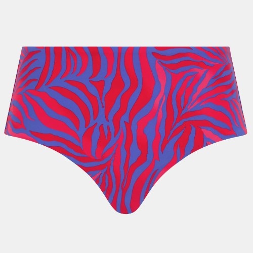 Femilet Badmode Tidra blauw/rood bikini broekje