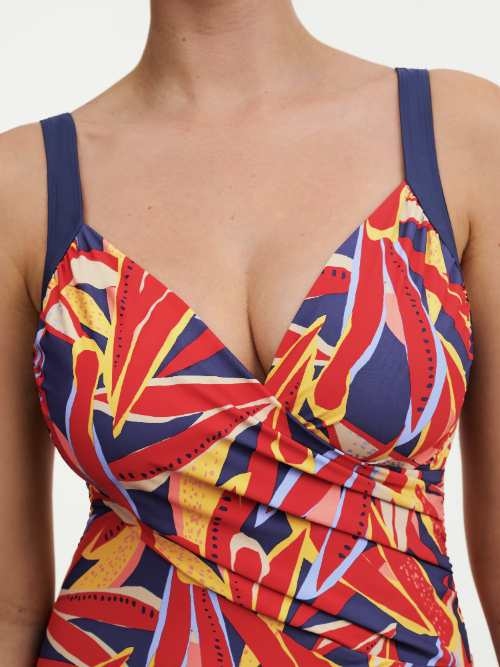 Femilet Badmode Granada blauw/rood badpak
