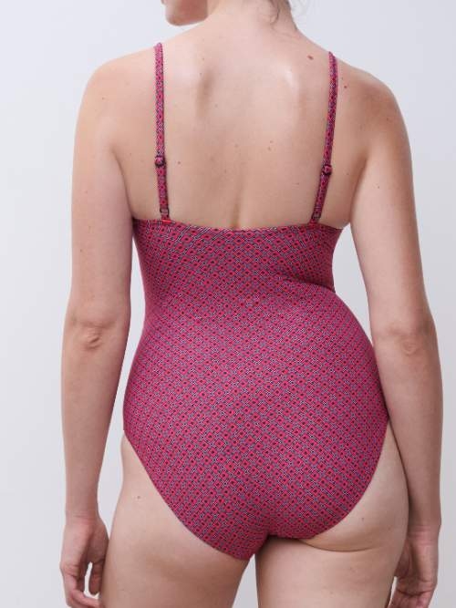Femilet Badmode Tidra roze/print badpak