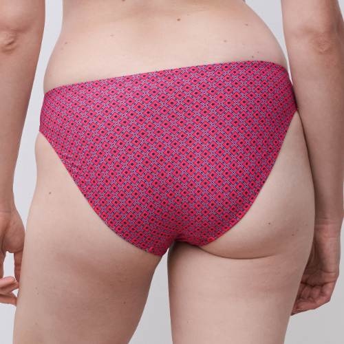 Femilet Badmode Tidra roze/print bikini broekje