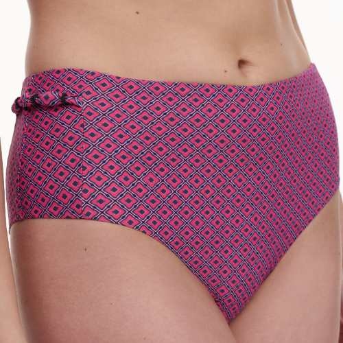 Femilet Badmode Tidra roze/print bikini broekje