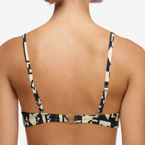 Chantelle Badmode Identity wit/zwart voorgevormde bikinitop