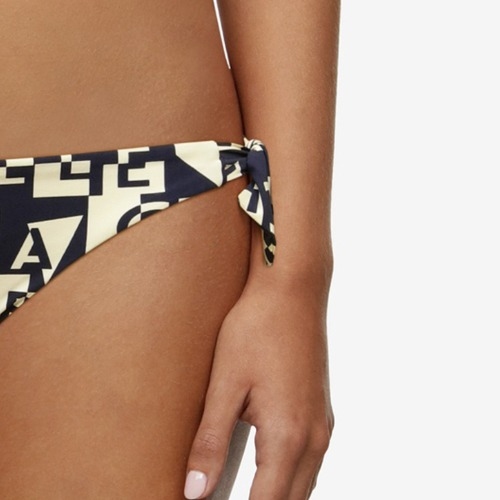 Chantelle Badmode Identity wit/zwart bikini broekje