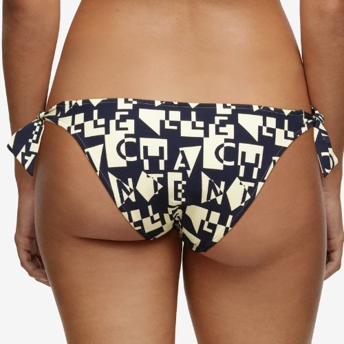 Chantelle Badmode Identity wit/zwart bikini broekje
