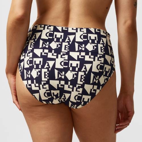 Chantelle Badmode Identity wit/zwart bikini broekje