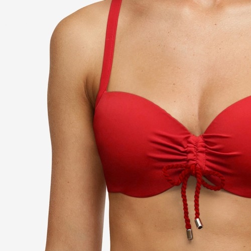 Chantelle Badmode Inspire rood voorgevormde bikinitop