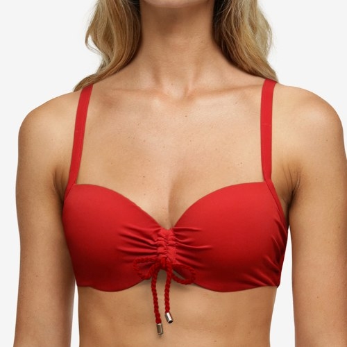 Chantelle Badmode Inspire rood voorgevormde bikinitop