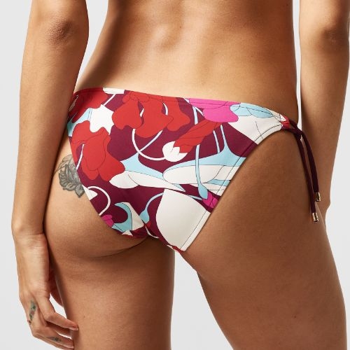 Chantelle Badmode Flowers paars/print bikini broekje