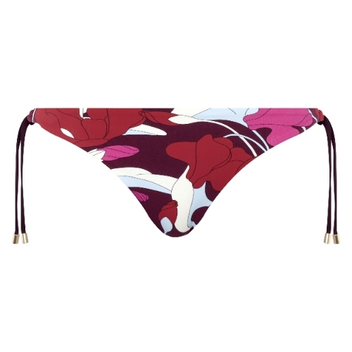 Chantelle Badmode Flowers paars/print bikini broekje
