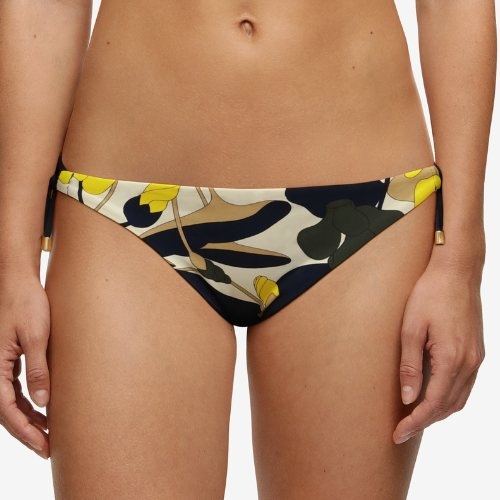 Chantelle Badmode Flowers marine blauw/print bikini broekje