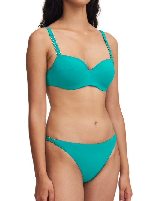 Chantelle Badmode Emblem blauw bikini broekje