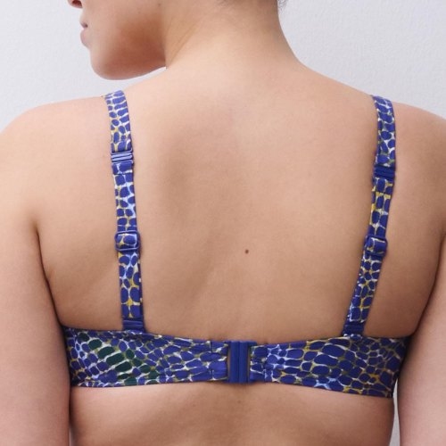 Femilet Badmode Taula blauw voorgevormde bikinitop