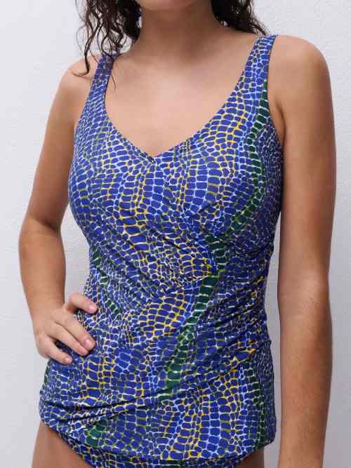Femilet Badmode Taula blauw tankini top