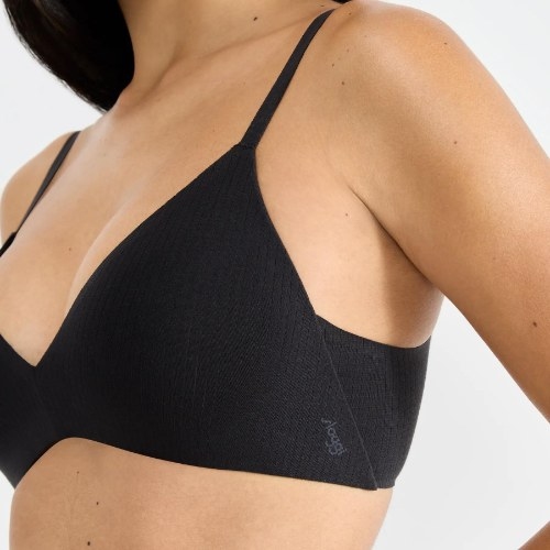 Sloggi Zero Feel zwart wireless bh