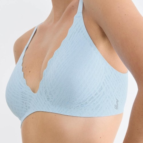 Sloggi Zero Feel blauw wireless bh