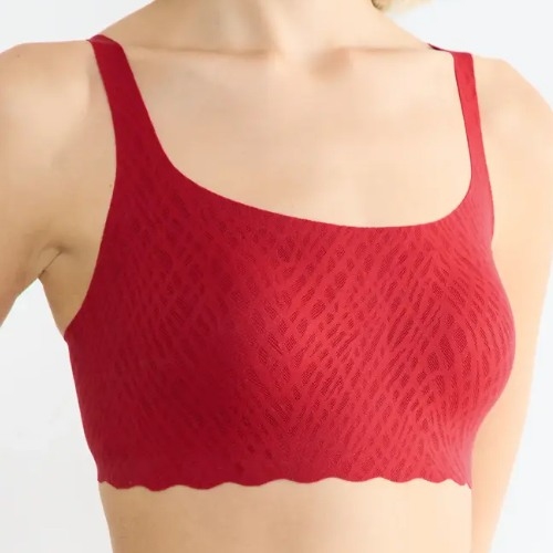 Sloggi Zero Feel rood wireless bh