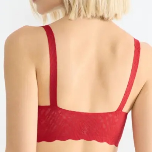 Sloggi Zero Feel rood wireless bh