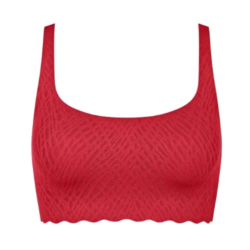 Sloggi Zero Feel rood wireless bh